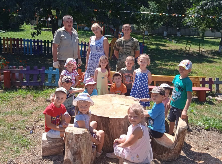Белореченское лесничество оказало помощь детскому саду №33