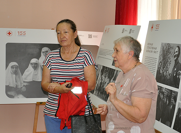 В Белореченске открыта выставка в честь 155-летия Российского Красного Креста