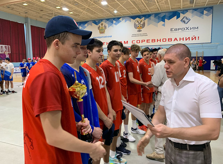 В Белореченске завершилась XI летняя Спартакиада учащихся России по волейболу