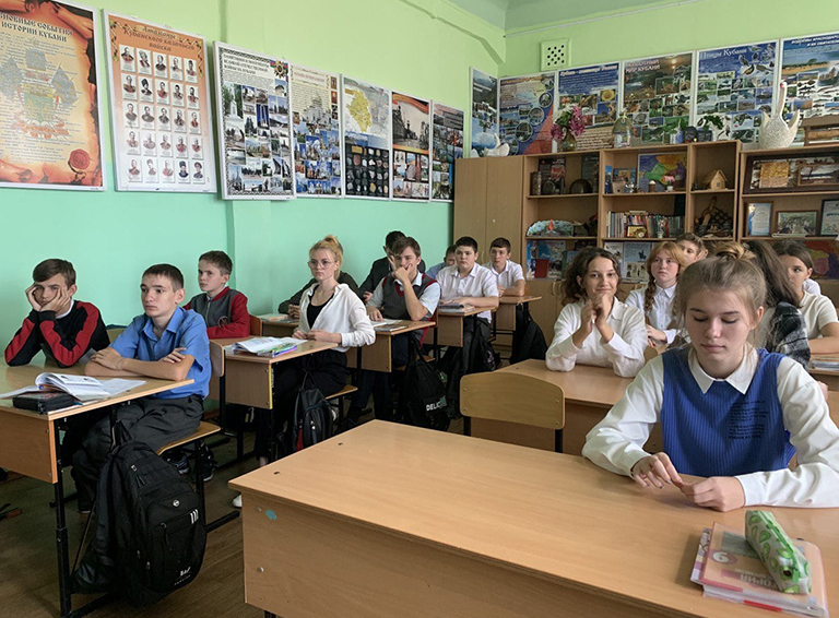 Белореченские школьники определили для себя маршрут безопасности