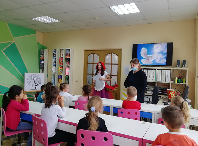 В Белореченской Детской библиотеке отпраздновали Международный день мира