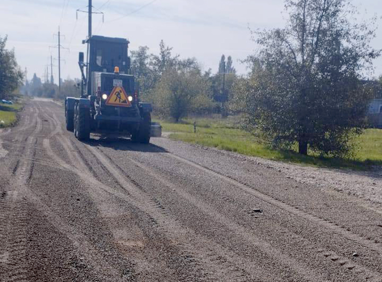 Городские службы продолжают профилирование дорог в частном секторе Белореченска