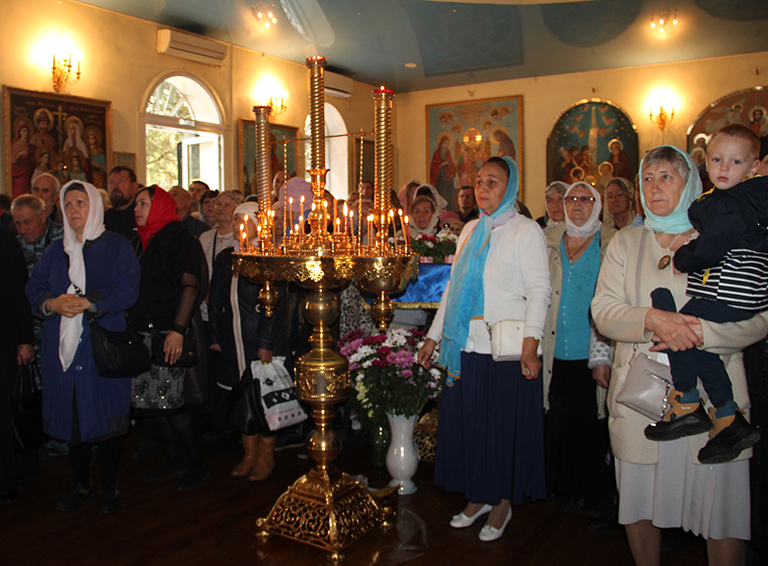 Престольный праздник в Свято-Покровском храме Белореченска