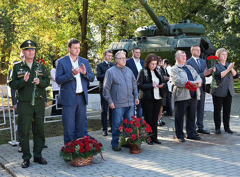 Накануне Дня освобождения Кубани белореченцы возложили цветы к Вечному огню