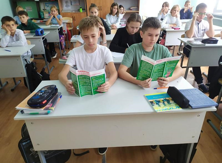В школах Белореченского района прошли уроки безопасности