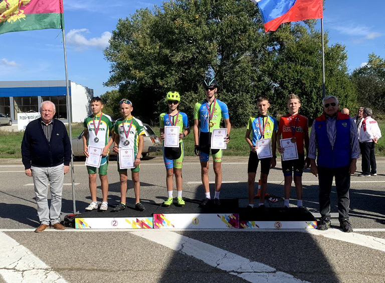 Уверенную победу одержали белореченские спортсмены на Чемпионате и Первенстве Краснодарского края по велосипедному спорту