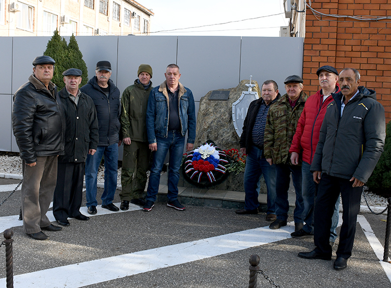 В Белореченском отделе МВД России помянули сотрудников, погибших при исполнении служебного долга