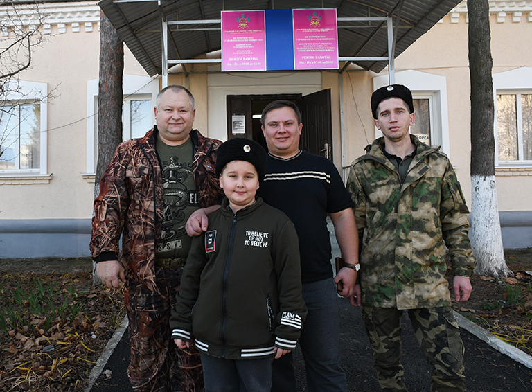Гуманитарный груз на Донбасс отправился от штаба Белореченского районного казачьего общества