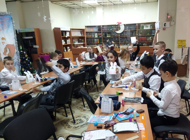 Белореченские школьники стали участниками муниципальной сетевой акции «Библиотека — территория волшебства»