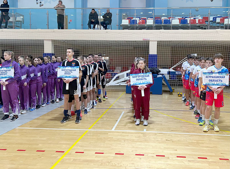В Белореченске проходит полуфинал первенства России по волейболу