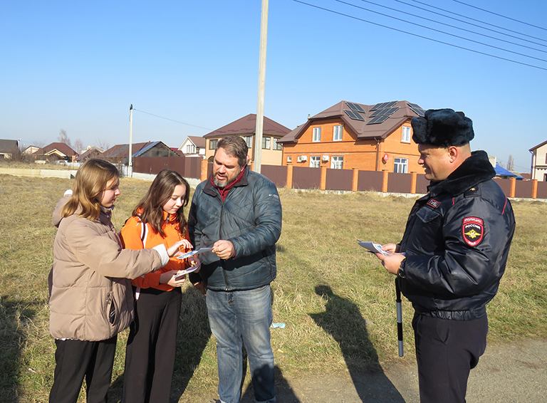 Белореченские автоинспекторы провели акцию «Внимание – юный пешеход!»