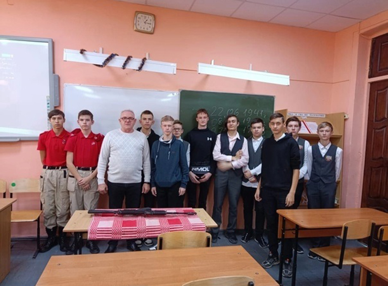 В школе №3 Белореченска прошли уроки мужества посвящённые прорыву блокады Ленинграда