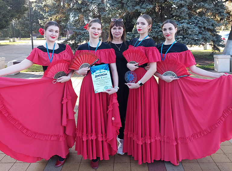 Хореографический ансамбль из Белореченска стал дважды лауреатом Всероссийского конкурса