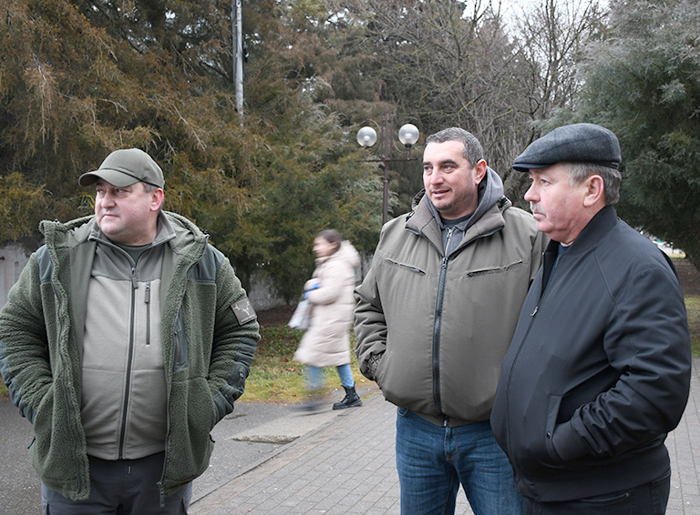 Из Белореченска в Запорожье отправилась очередная машина с гуманитарным грузом