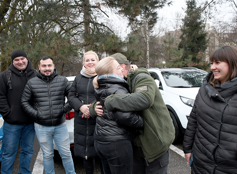 Из Белореченска в Запорожье отправилась очередная машина с гуманитарным грузом