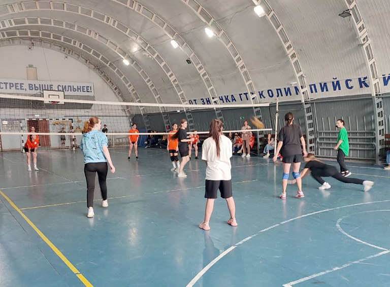 Сильнейшие волейболистки – студентки Белореченского медицинского колледжа!