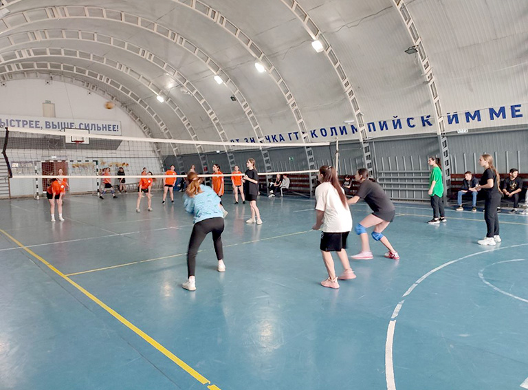 Сильнейшие волейболистки – студентки Белореченского медицинского колледжа!