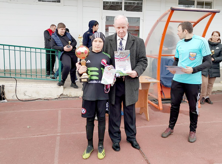 Второе место заняла белореченская команда на детском футбольном турнире в Армавире