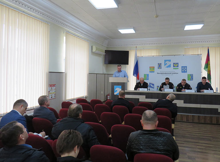 В Белореченском районе состоялось заседание муниципальной комиссии по безопасности дорожного движения