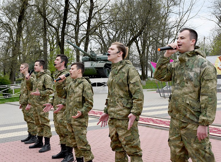 Традиционно торжественно прошёл в Белореченске День призывника