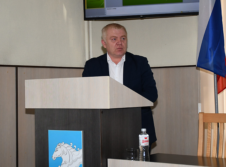 Глава Белореченского района Сергей Сидоренко провел сегодня аппаратное совещание