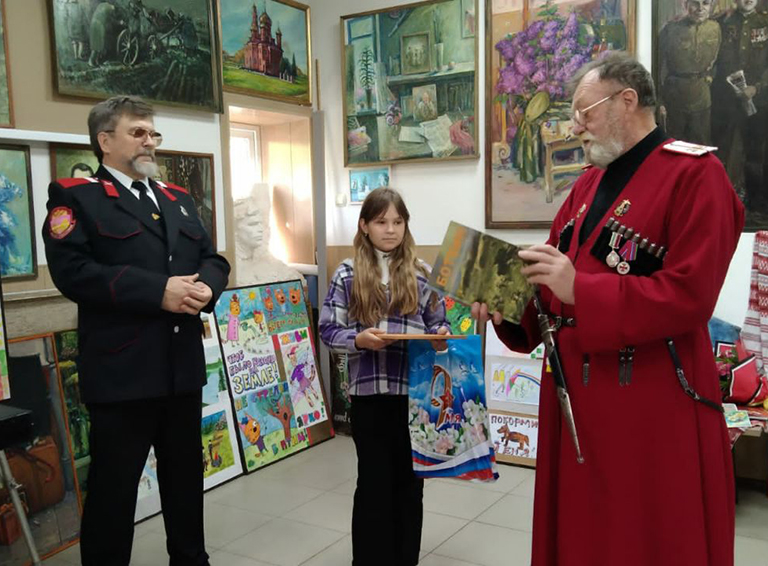 В Белореченске подведены итоги творческого конкурса «Казачий экопатруль»