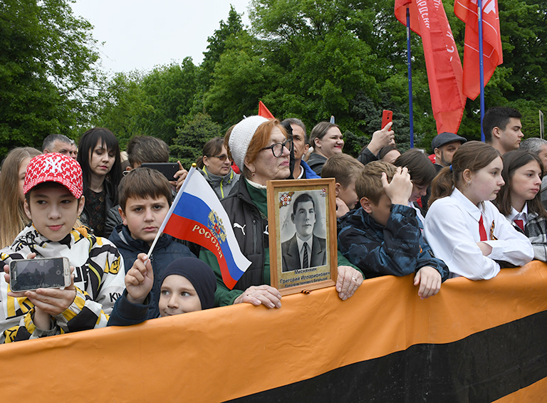 Торжественное мероприятие «Сияй в веках, Великая Победа!» прошло в Белореченске