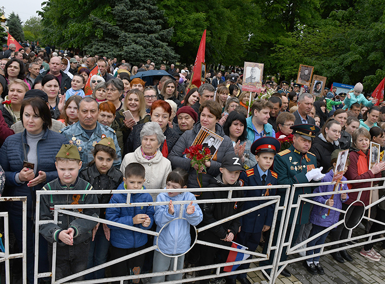 Торжественное мероприятие «Сияй в веках, Великая Победа!» прошло в Белореченске