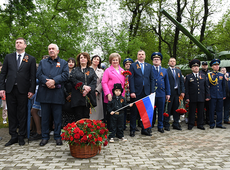 Торжественное мероприятие «Сияй в веках, Великая Победа!» прошло в Белореченске