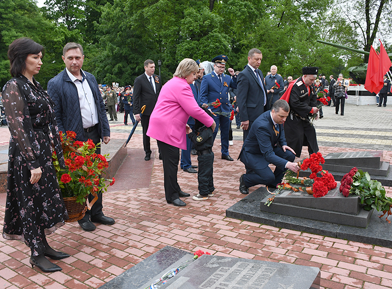 Торжественное мероприятие «Сияй в веках, Великая Победа!» прошло в Белореченске