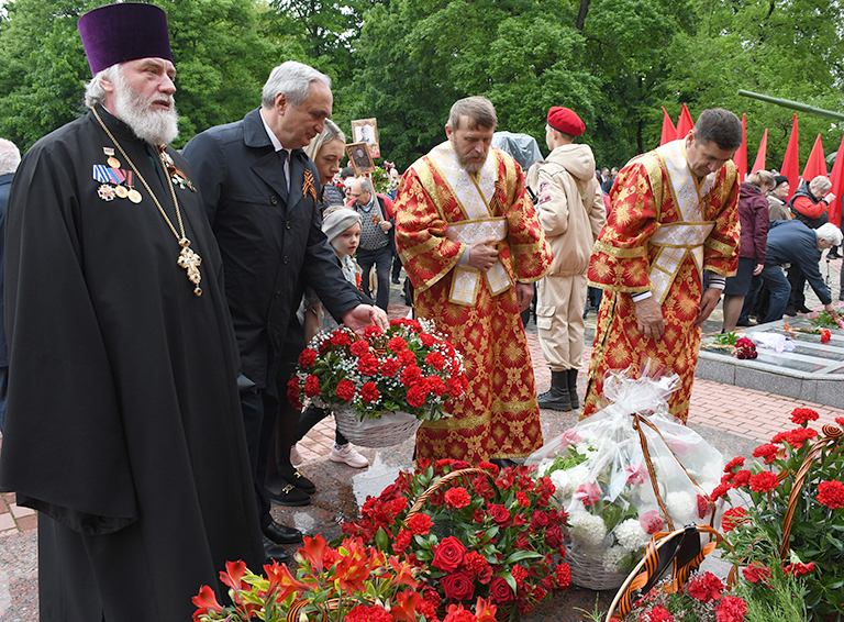 Торжественное мероприятие «Сияй в веках, Великая Победа!» прошло в Белореченске