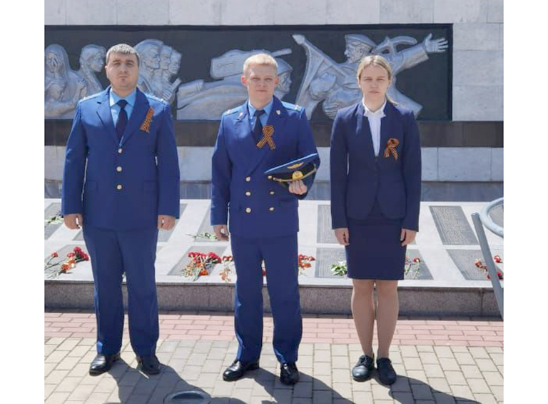 Память погибших в Великой Отечественной войне почтила накануне Дня Победы Белореченская транспортная прокуратура