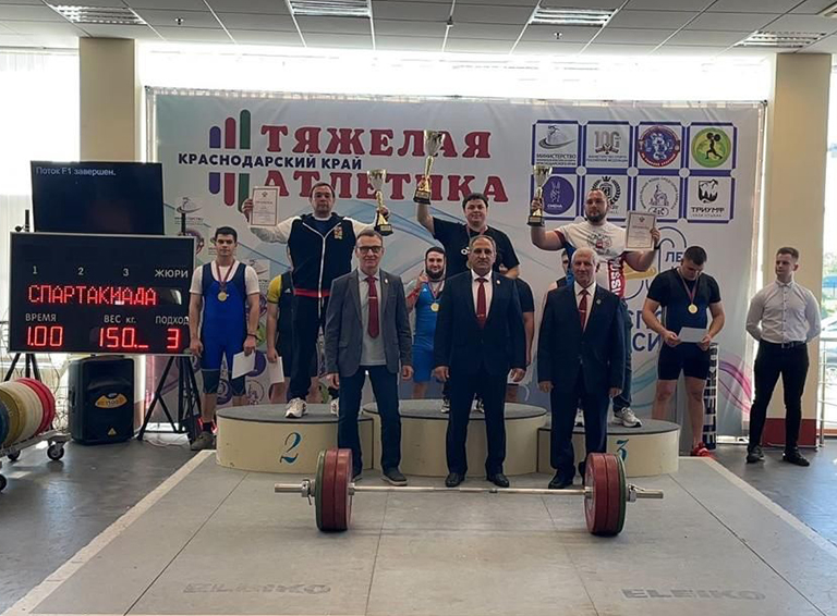 Тяжелоатлеты белореченского «Авангарда» выиграли Спартакиаду молодёжи Кубани