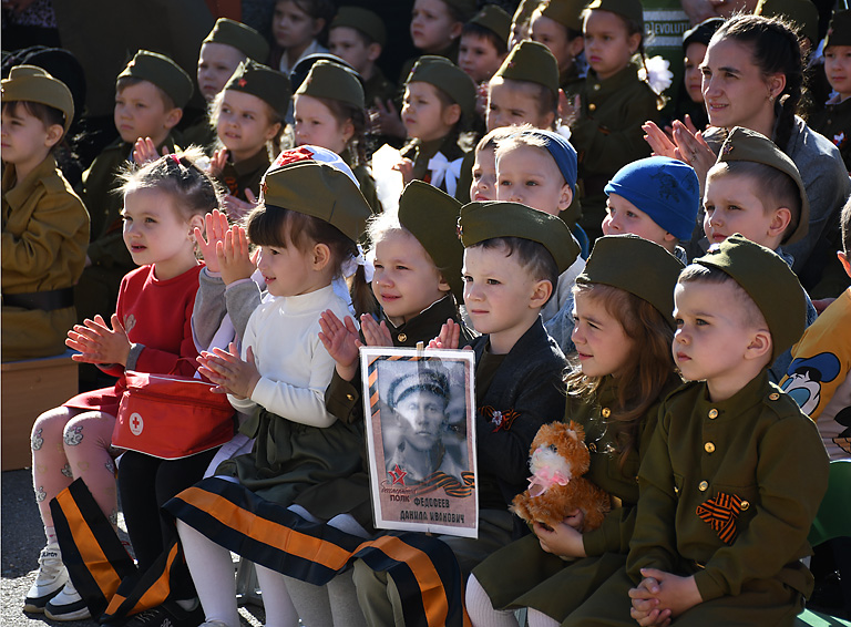 Яркое праздничное мероприятие прошло накануне Дня Победы в белореченском детском саду «Радуга»