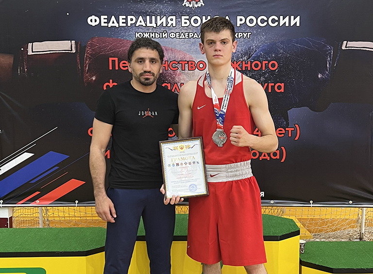 Белореченский боксёр Александр Шарапов стал серебряным призёром Первенства ЮФО