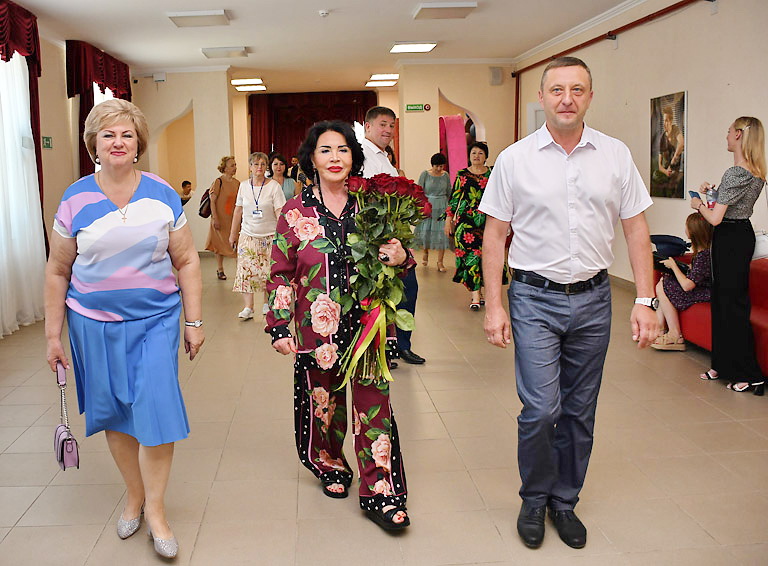 Надежда Бабкина провела в РДК мастер-класс для руководителей творческих коллективов Белореченского района