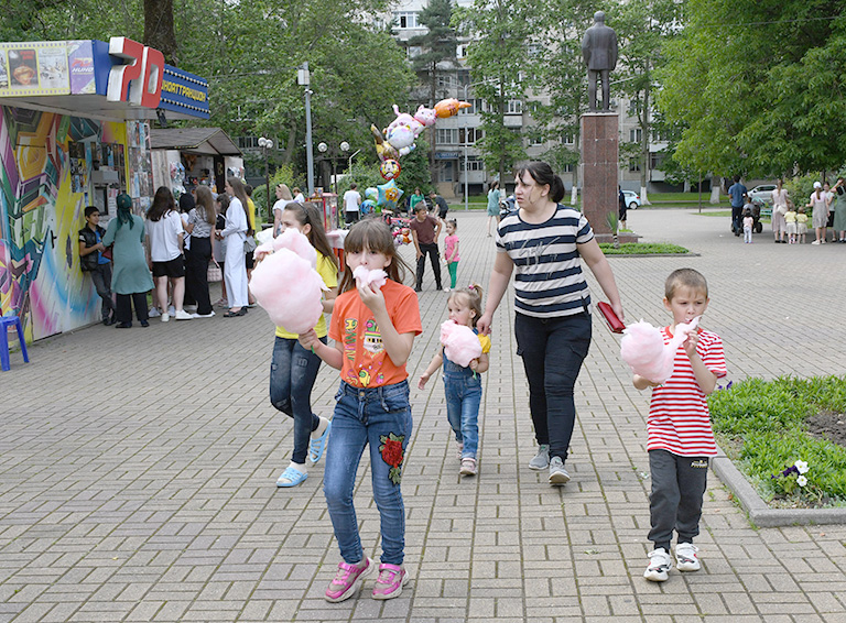«Детский день» в городском парке Белореченска