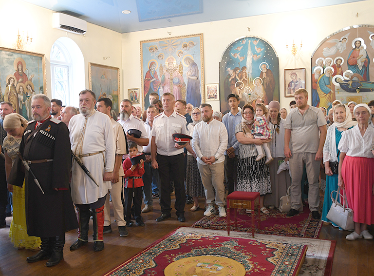 Сегодня в Белореченске с рабочим визитом побывал митрополит Екатеринодарский и Кубанский Григорий