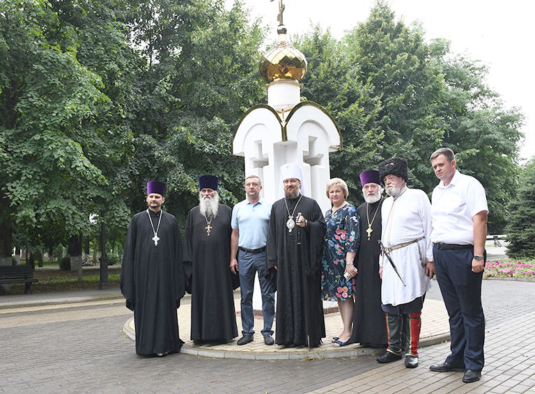Сегодня в Белореченске с рабочим визитом побывал митрополит Екатеринодарский и Кубанский Григорий