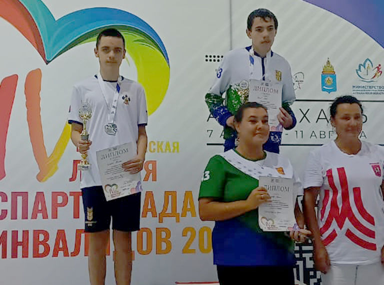 Белореченский пловец Кирилл Селезнев завоевал серебро на Всероссийской спартакиаде