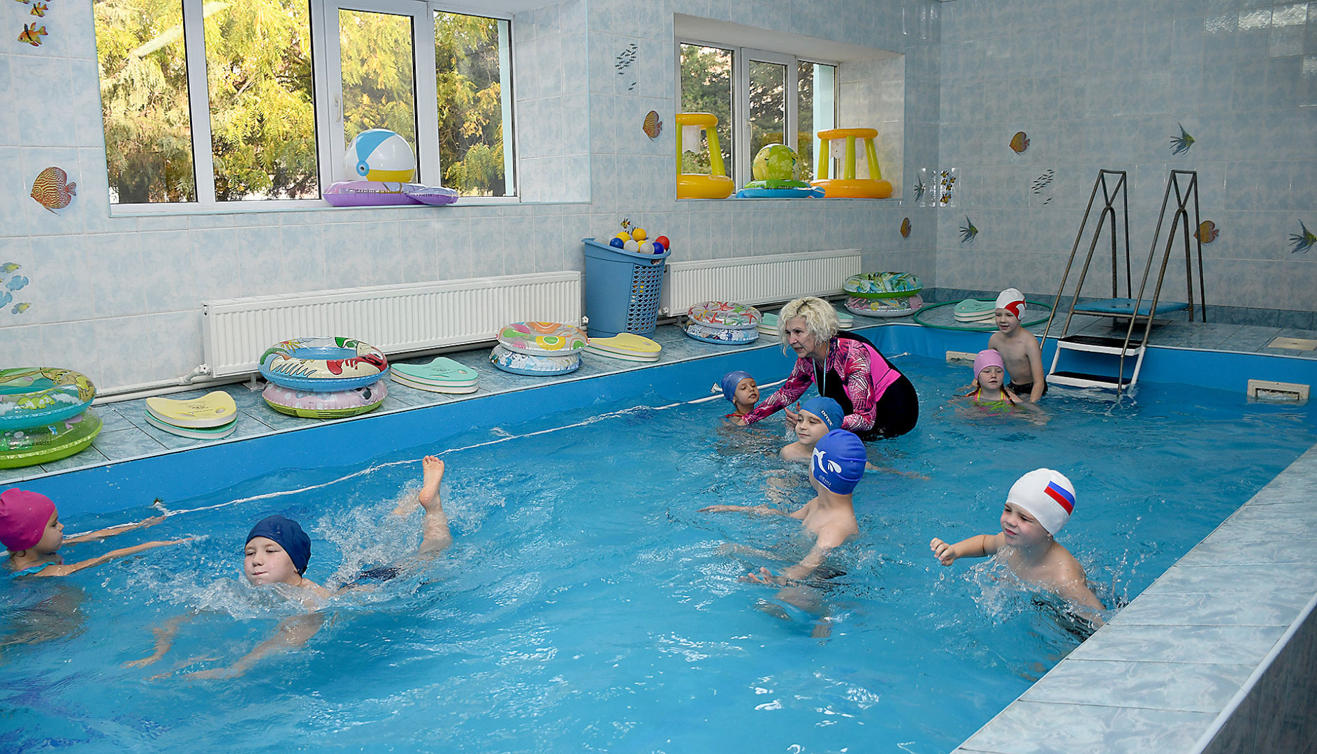 В детском саду №11 города Белореченска открылся собственный бассейн