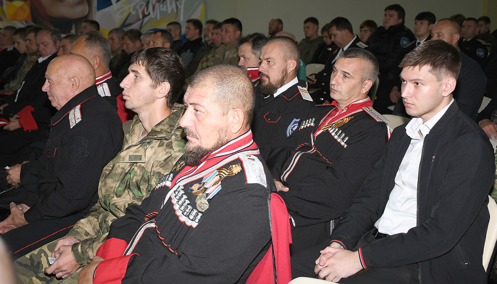 В Белореченске состоялся отчетный сбор районного казачьего общества