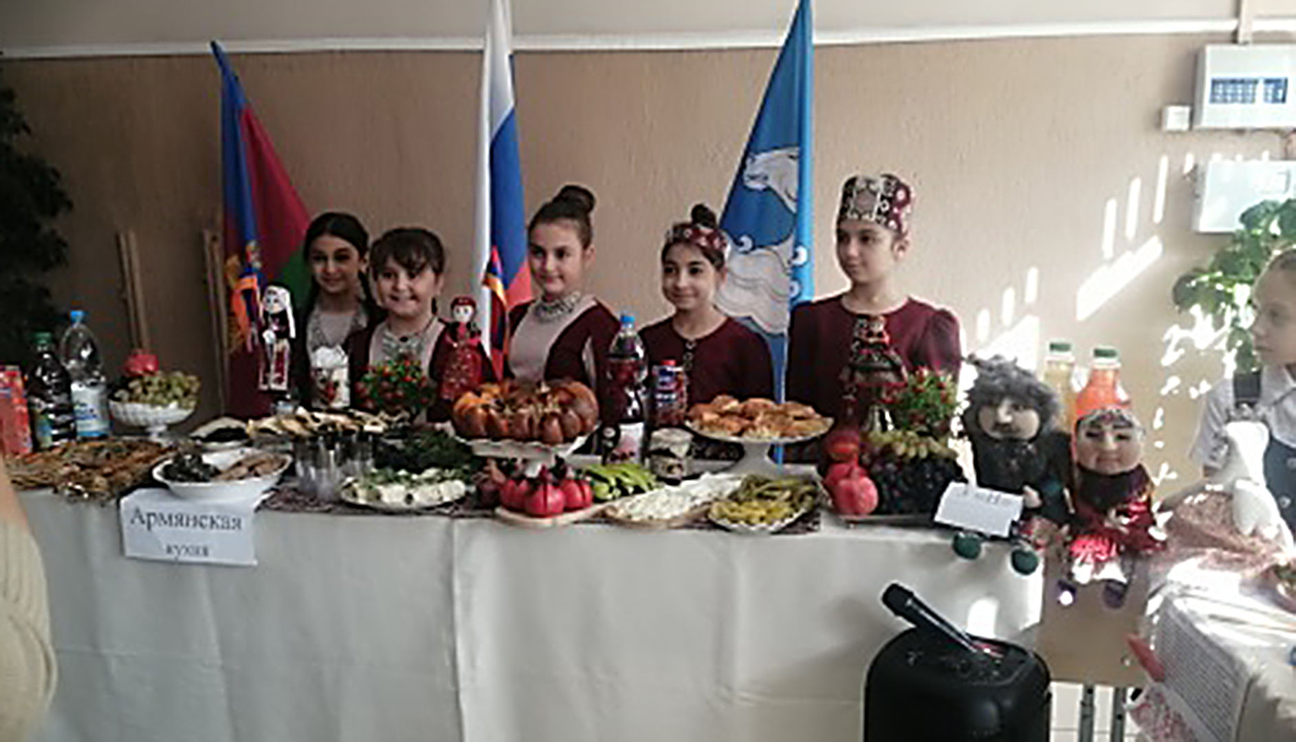 В белореченской школе №3 состоялся фестиваль национальной кухни