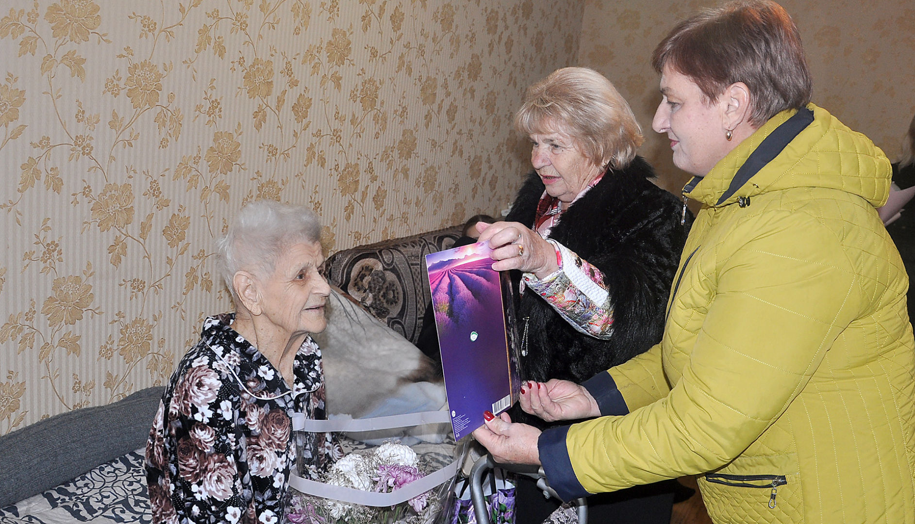 Участница войны из Белореченска Мария Иосифовна Нефедова отмечает сегодня 98 лет