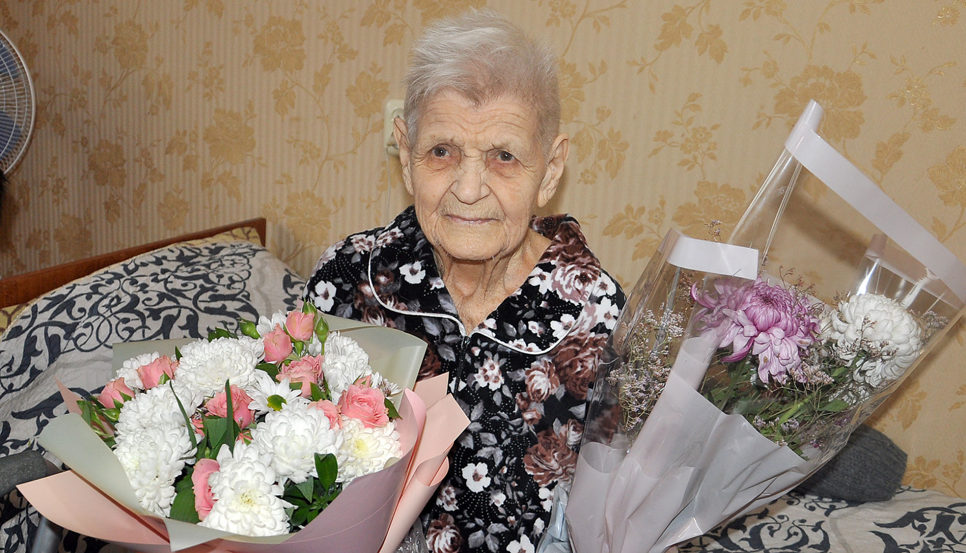 Участница войны из Белореченска Мария Иосифовна Нефедова отмечает сегодня 98 лет