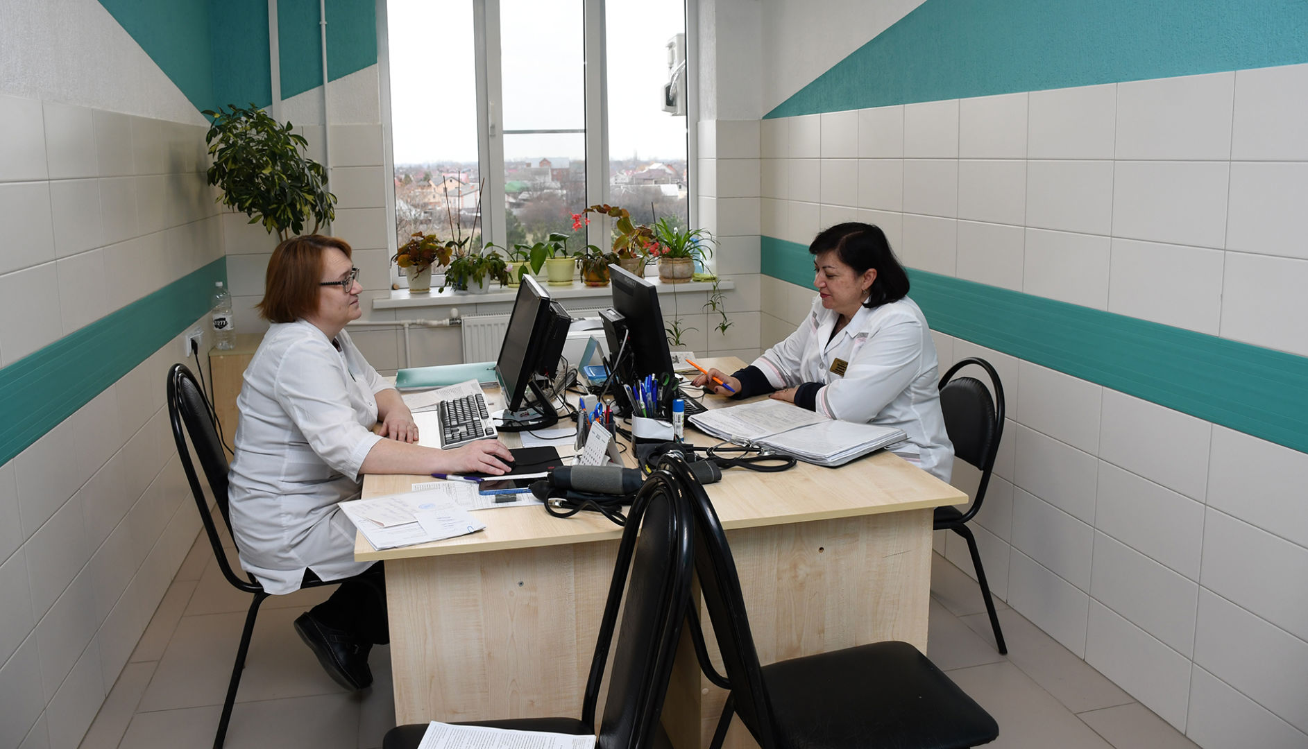 Белореченская поликлиника встречает посетителей красотой и комфортом