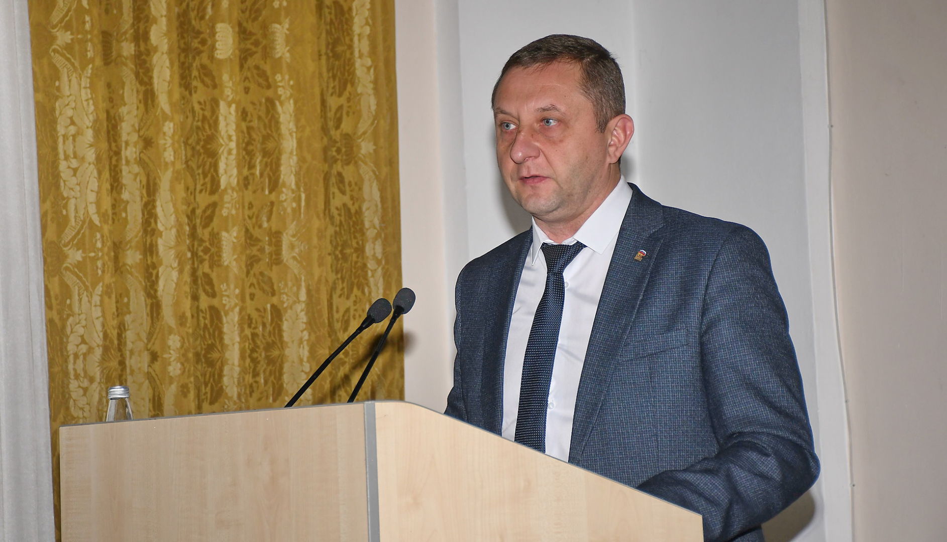 Глава Белореченска Александр Абрамов отчитался о работе в 2023 году