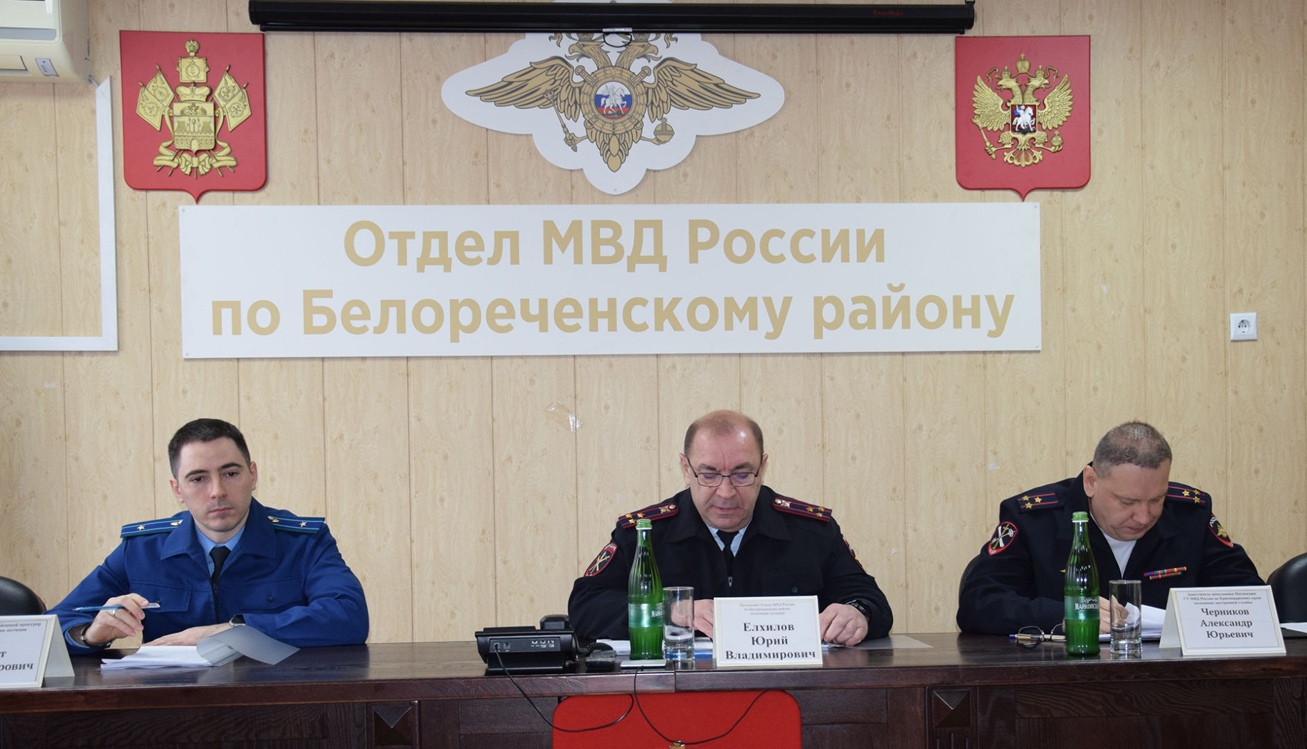 Белореченские полицейские об итогах оперативно-служебной работы за 2023 год
