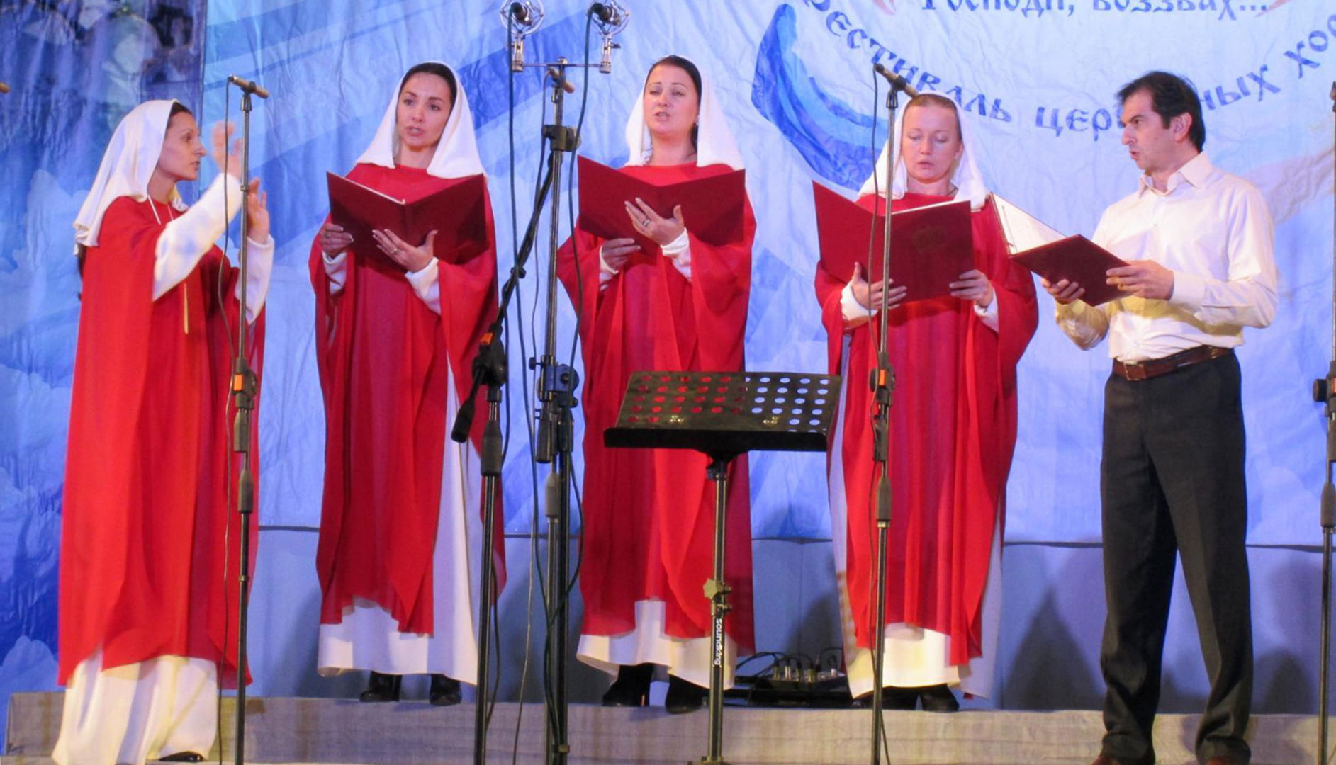 Ансамбли духовного пения из Белореченска отмечают 10-летний юбилей