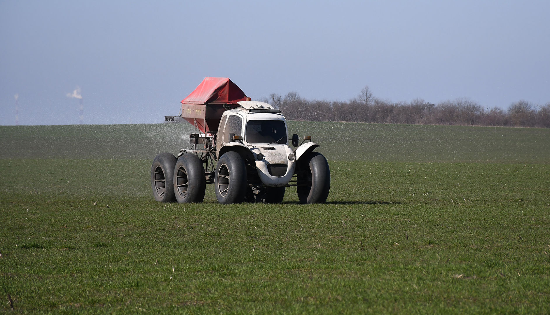 Белореченские аграрии закончили подкормку озимых зерновых